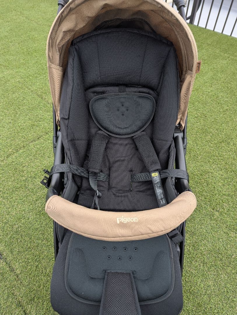 Pigeon ベビーカー ランフィRB3 キャメル