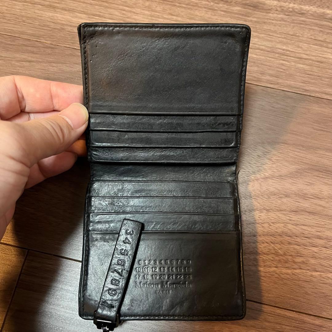 ワ*ン様 Maison Margiela マルジェラ 4ステッチ 二つ折り 財布