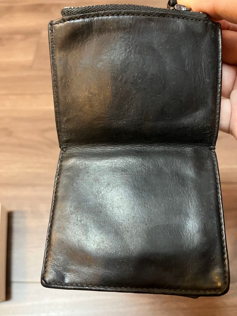 ワ*ン様 Maison Margiela マルジェラ 4ステッチ 二つ折り 財布