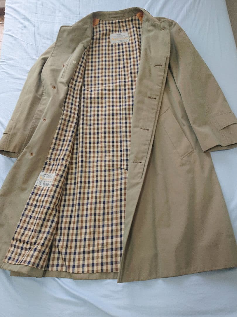 アクアスキュータム／Aquascutum【トレンチコート】ステンカラー（中古品）