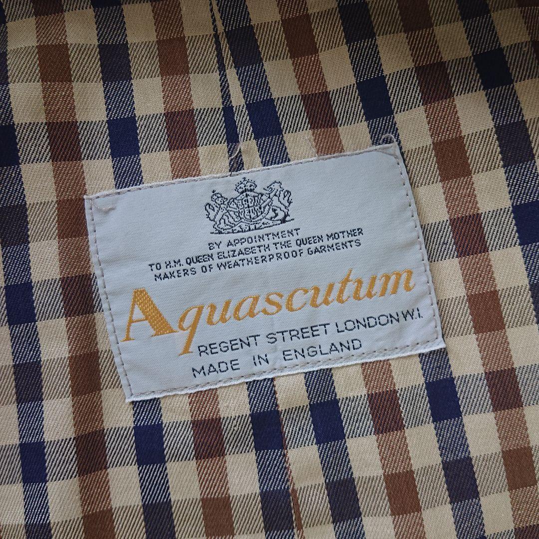 アクアスキュータム／Aquascutum【トレンチコート】ステンカラー（中古品）