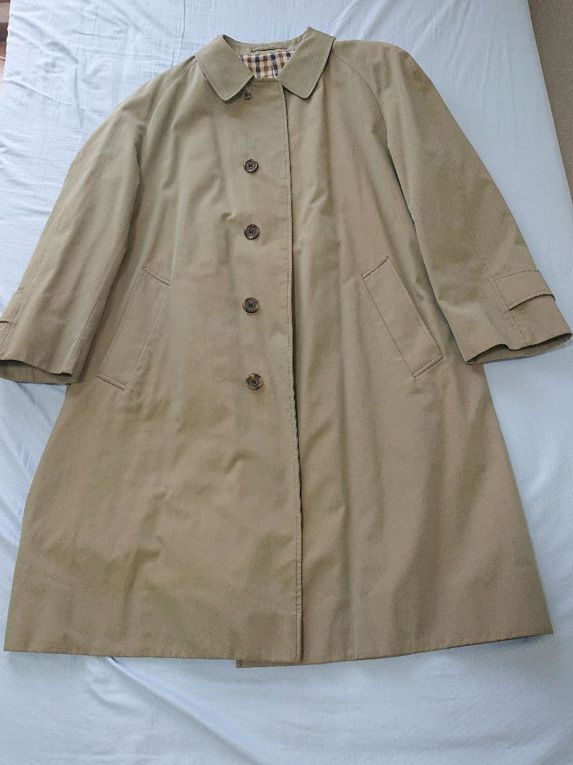 アクアスキュータム／Aquascutum【トレンチコート】ステンカラー（中古品）