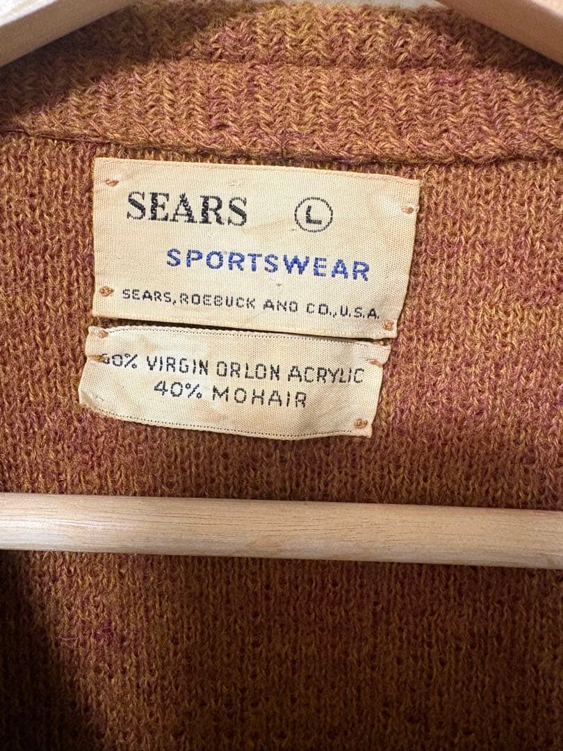60`s sears モヘアカーディガン　テンダーロイン