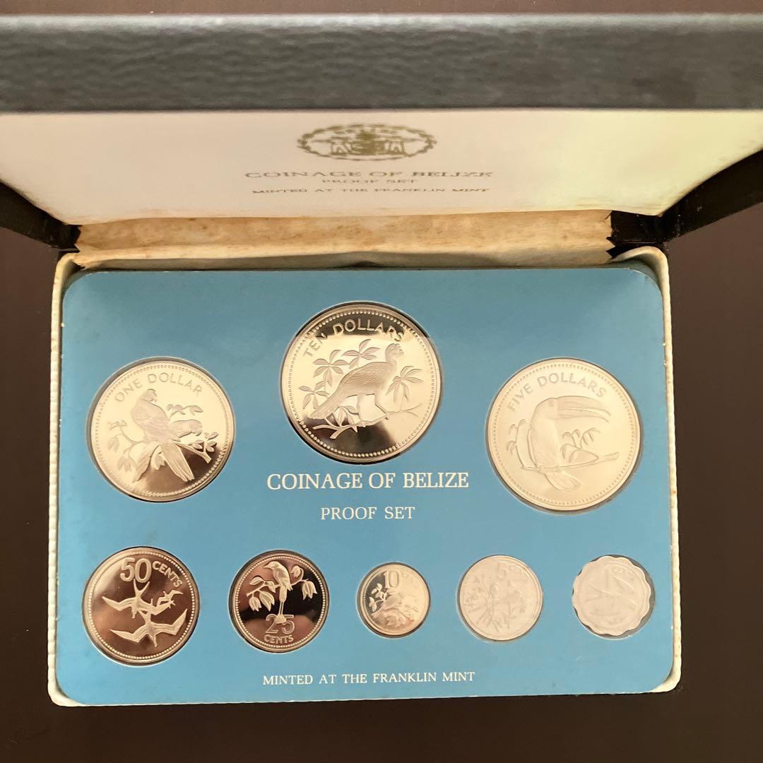 値下げ　1978年 ベリーゼ プルーフセット　フランクリンミント