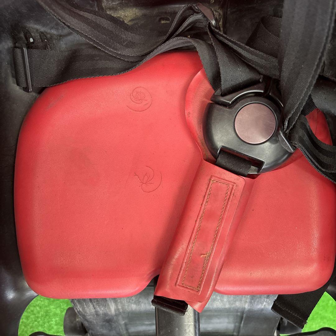 電動自転車 BS Angelino レッド 3人乗り対応　64