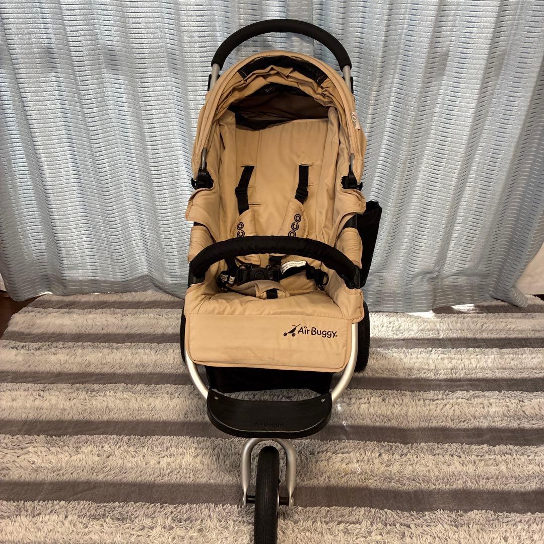 安安AirBuggy ベビーカー ベージュ
