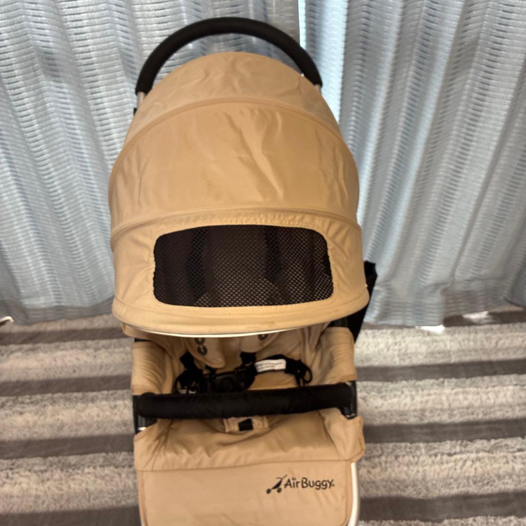 安安AirBuggy ベビーカー ベージュ