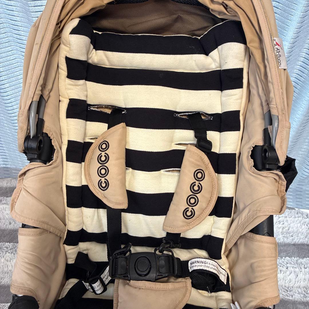 安安AirBuggy ベビーカー ベージュ