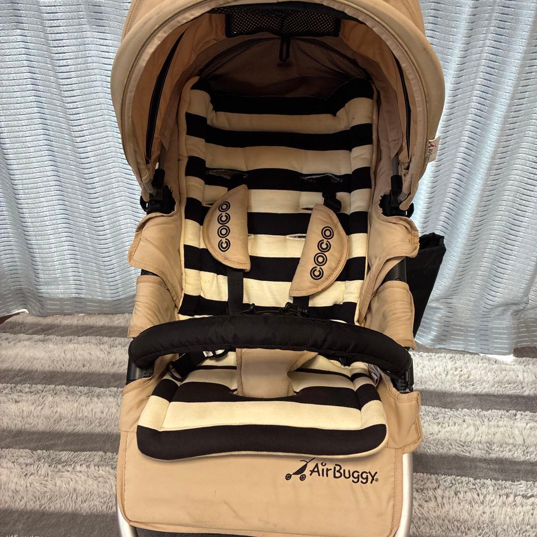 安安AirBuggy ベビーカー ベージュ