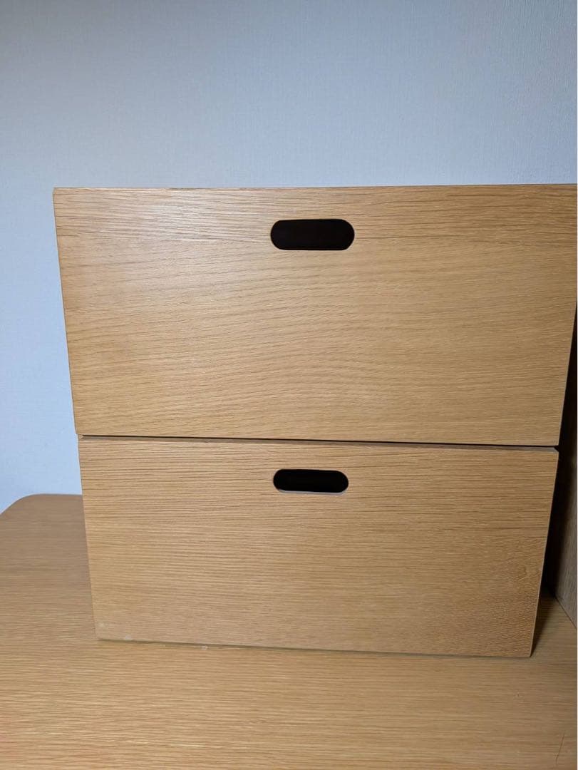 ■送料込■無印良品 スタッキングチェスト インサート 引出 ボックスMUJI収納