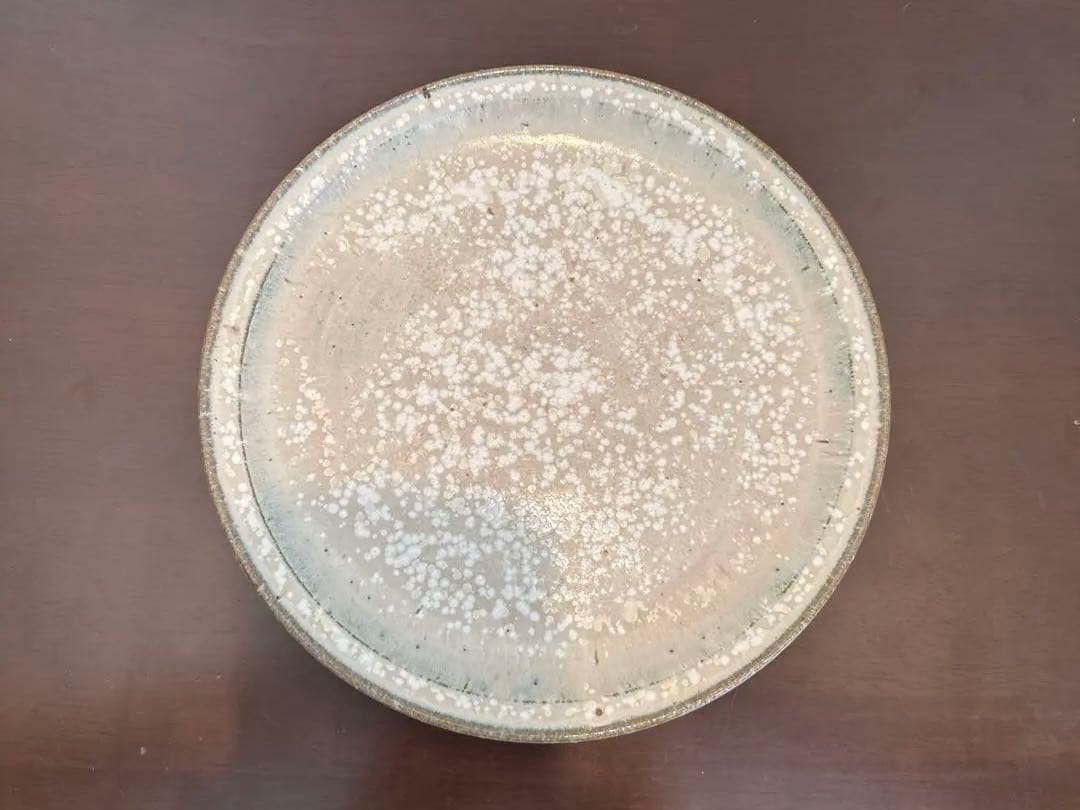 陶器円形皿　二枚