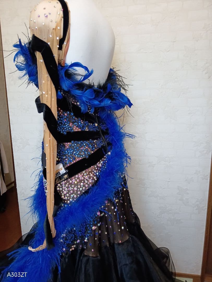 社交ダンスドレスイタリア製SILVIA