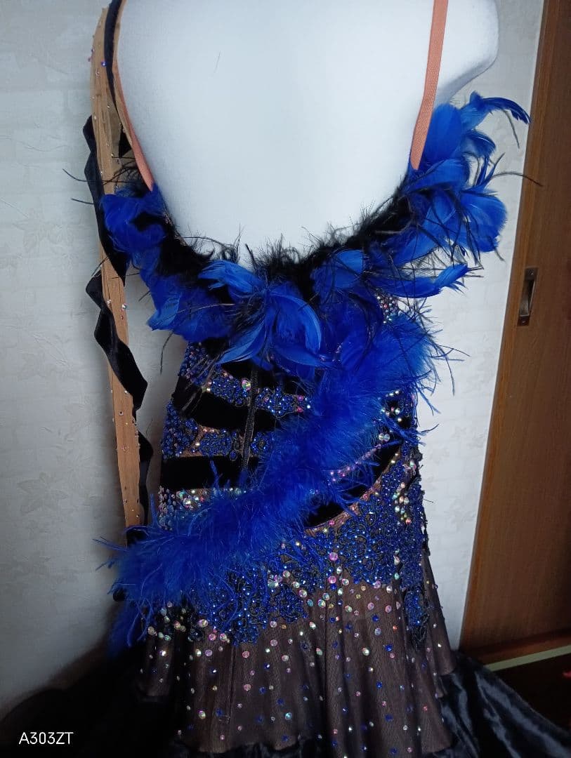 社交ダンスドレスイタリア製SILVIA