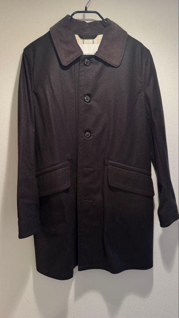 【期間限定値下げ】マッキントッシュ メンズ　ウールコート　カーキ