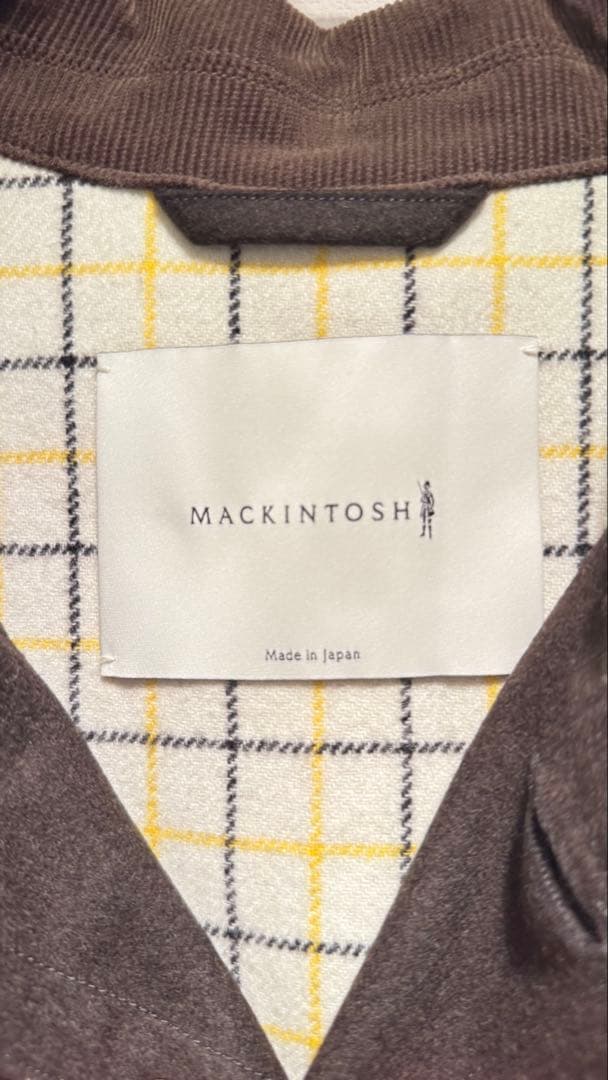 【期間限定値下げ】マッキントッシュ メンズ　ウールコート　カーキ
