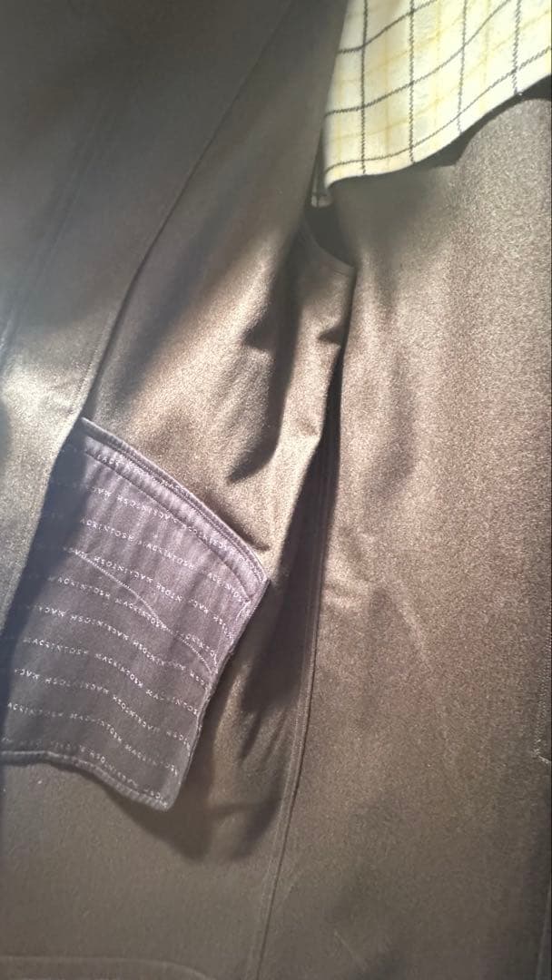 【期間限定値下げ】マッキントッシュ メンズ　ウールコート　カーキ