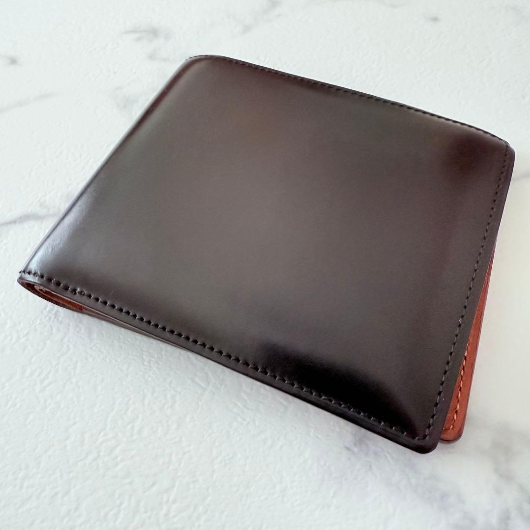 ETTINGER エッティンガー レザー 本革 牛革 二つ折り財布 ブラック