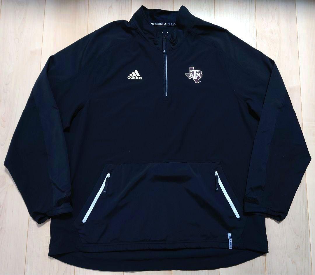 NCAA テキサスA&M大学 クォータージップ ナイロンジャケット【2XL】