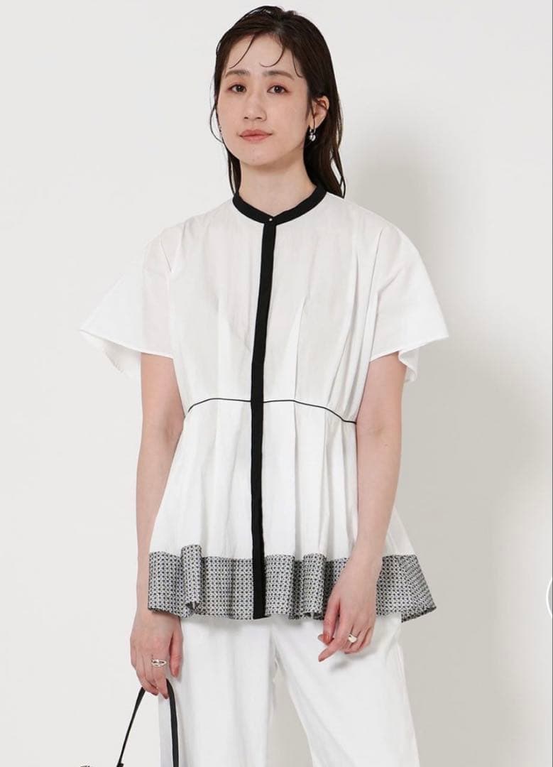 ユナイテッドアローズ　ドルマンスリーブブラウス