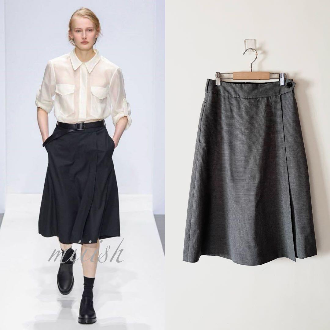 未使用 マーガレットハウエル ファインウール パピートゥースキュロット 4万