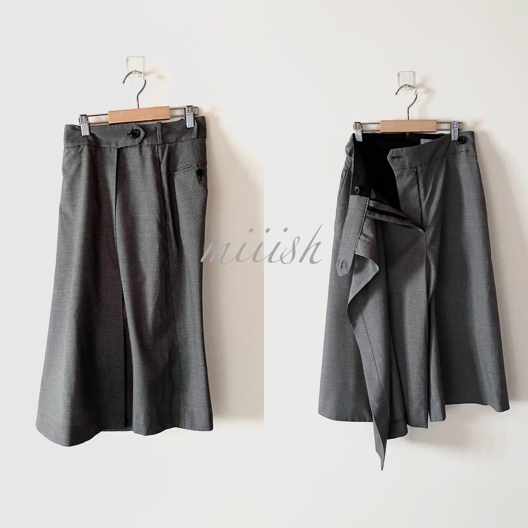 未使用 マーガレットハウエル ファインウール パピートゥースキュロット 4万