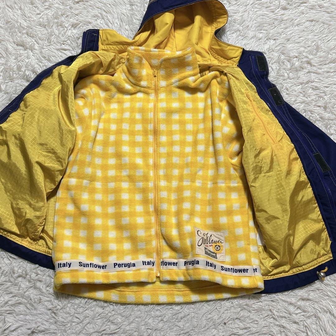 【2299】✨美品✨ ellesse スキーウェア　セットアップ　フラワー