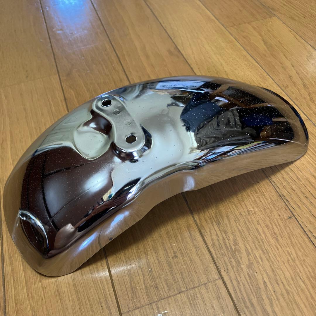 4Lモンキー純正クロームフェンダーセット前後