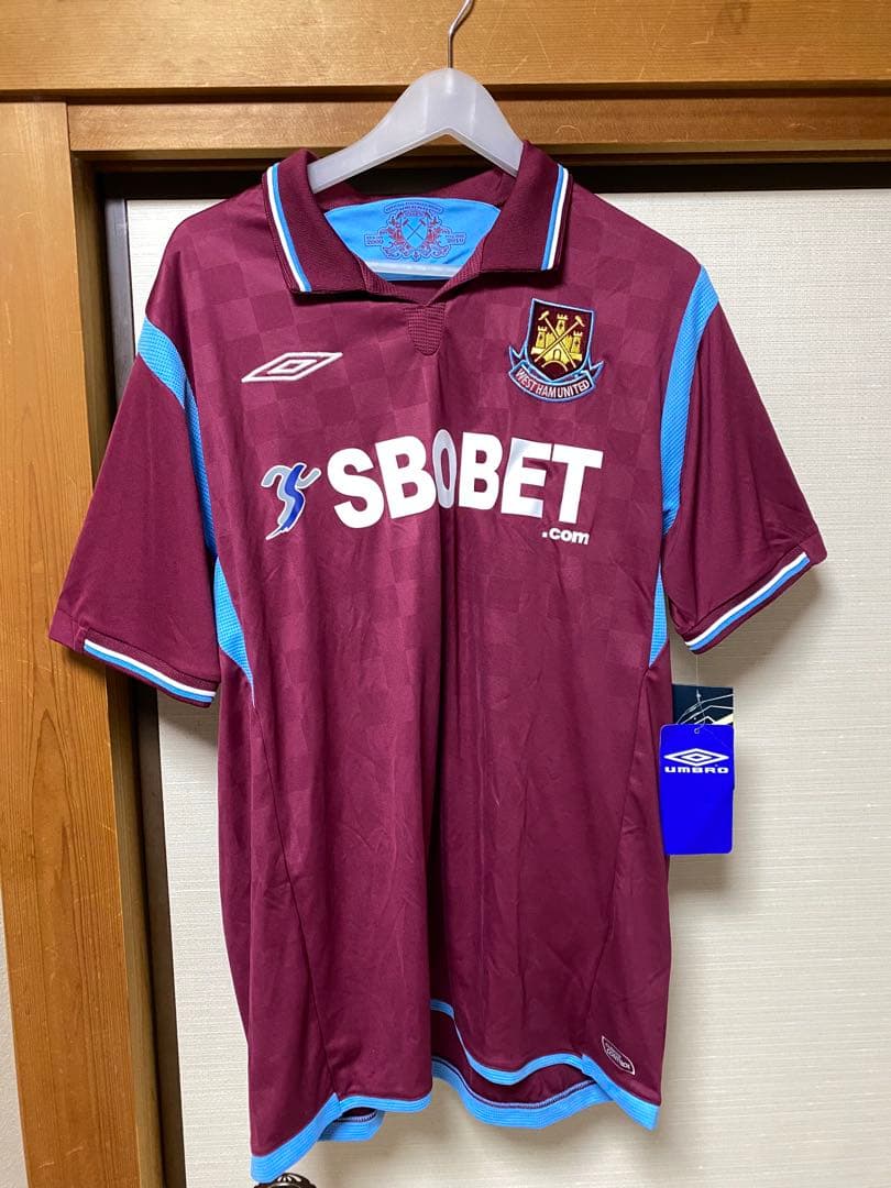 ウエストハム 09/10 ユニフォーム ホーム 半袖　プレミア　サッカー　レア