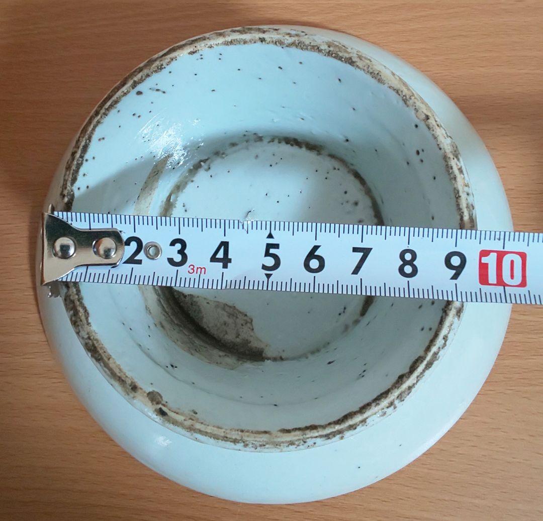 朝鮮王朝時代 李朝時代 高台祭器 青磁白磁2個セット 木箱入り