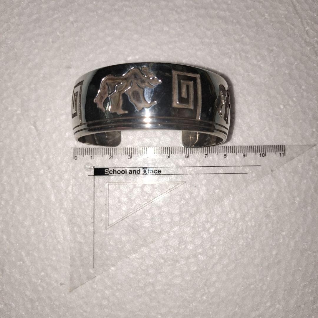 ROSCO SCOTT 作　ナバホ　Navajo　バングル　シルバー