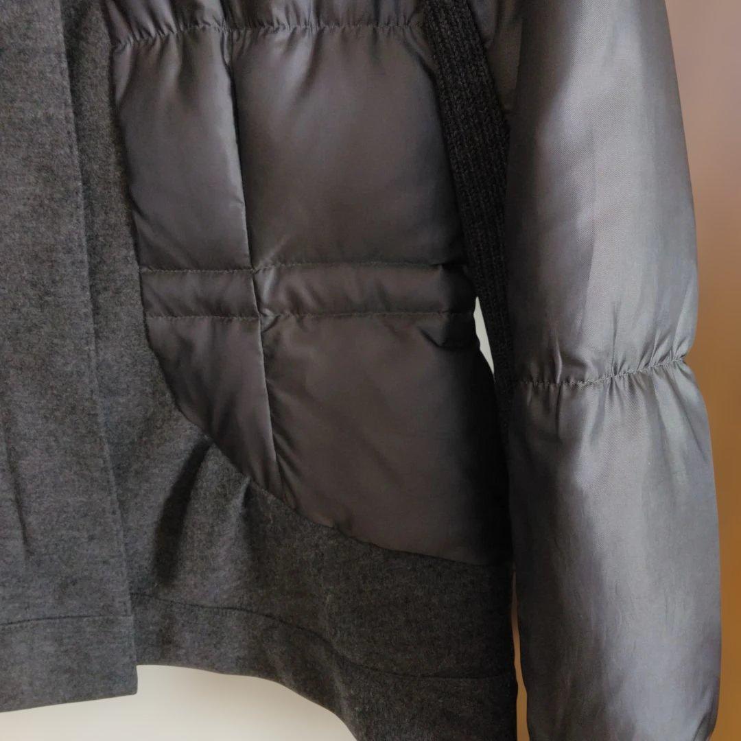 購入者、スキャパ・グレーダウンコート・ウール混合 お洒落なデザイン