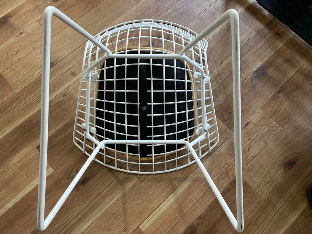 名作 正規Knoll ハリー・ベルトイア ワイヤー チェア③バルセロナ