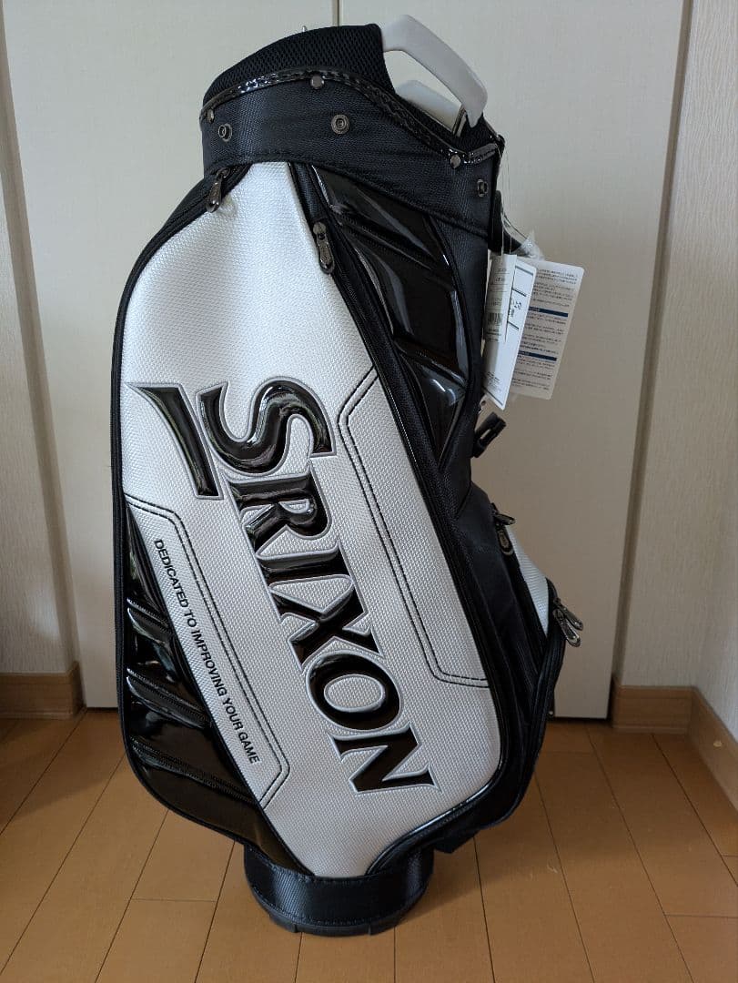 【値下げ】Srixon 　キャディバッグ GGC-S158　シルバー/ブラック