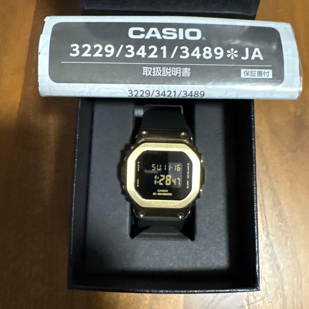 G-SHOCK WOMAN 5600 GOLD腕時計GM-S5600GB