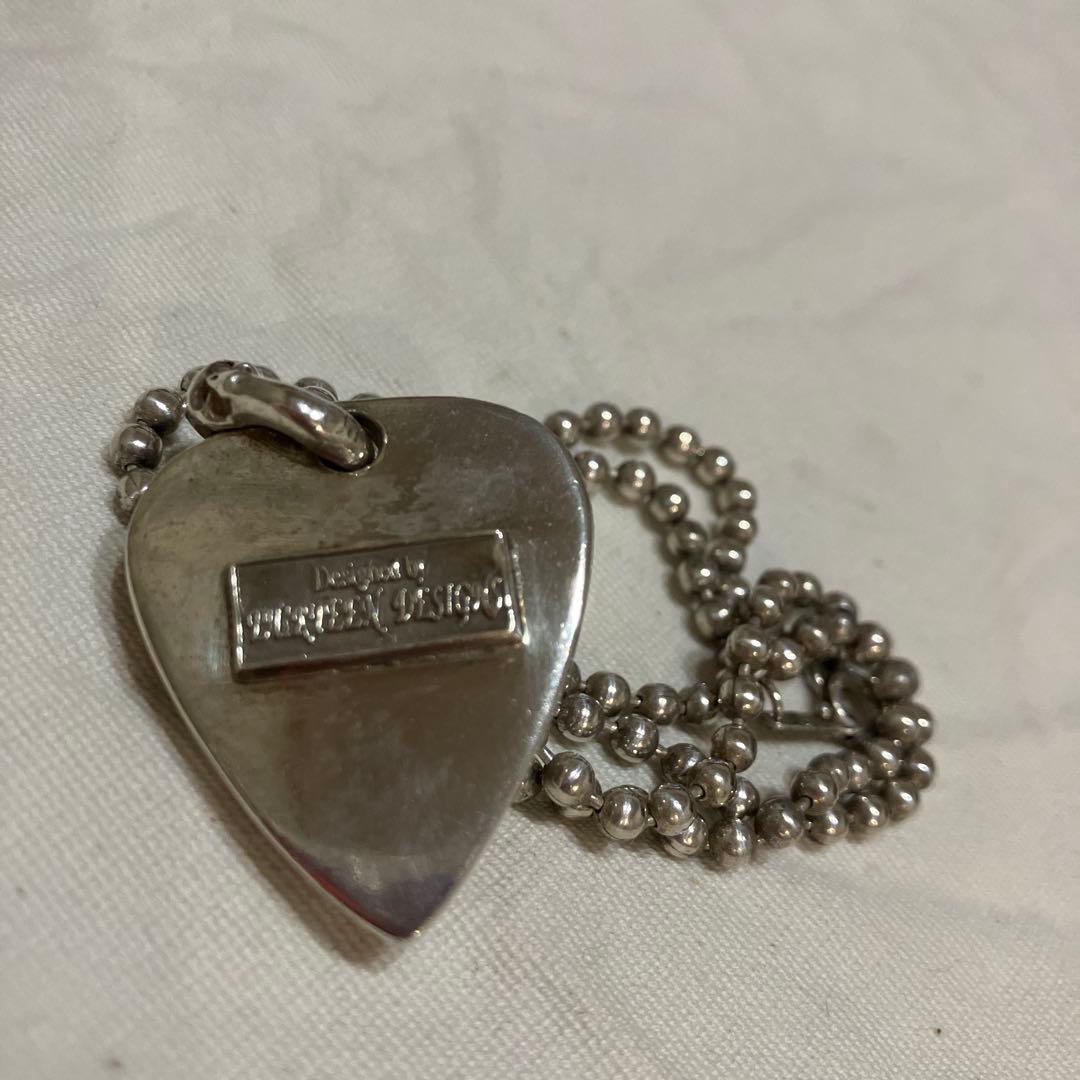 THIRTEEN DESIGNS ネックレス スカル シルバー 925