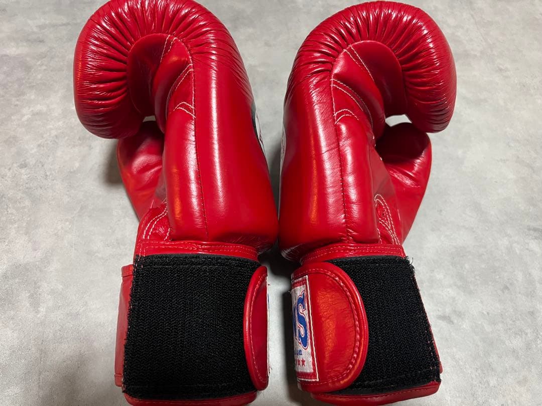 Twins ツインズ ボクシンググローブ 赤 レッド 12oz