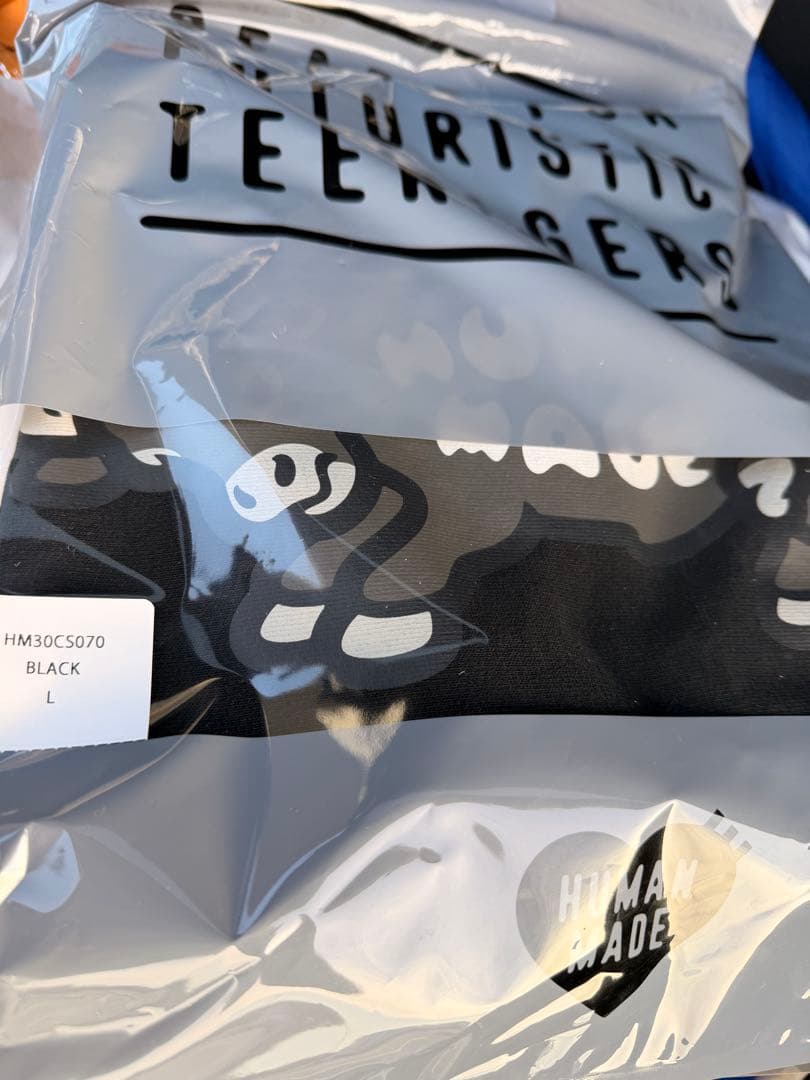 HUMAN MADE 神戸店限定　黒L アニマルフードパーカー