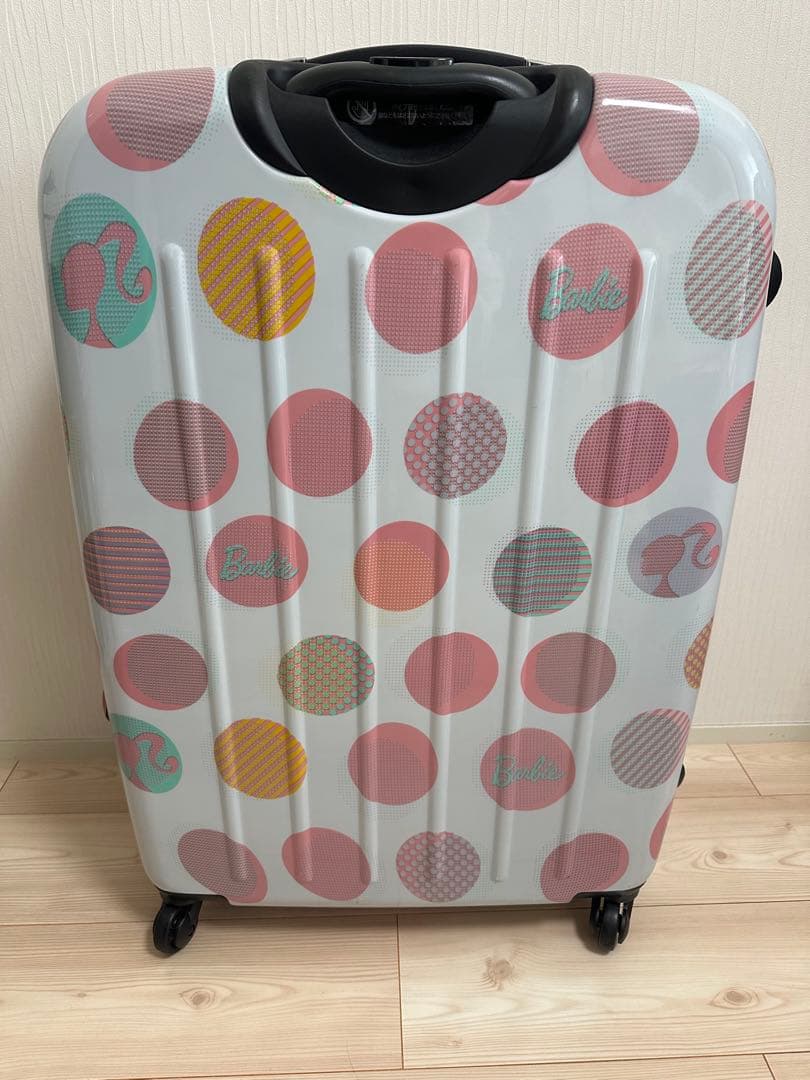 Barbie バービー ace スーツケース ピンク ホワイト 大型