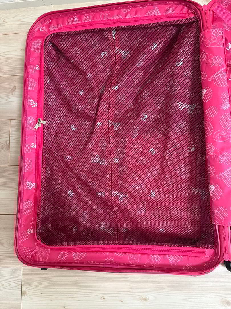 Barbie バービー ace スーツケース ピンク ホワイト 大型