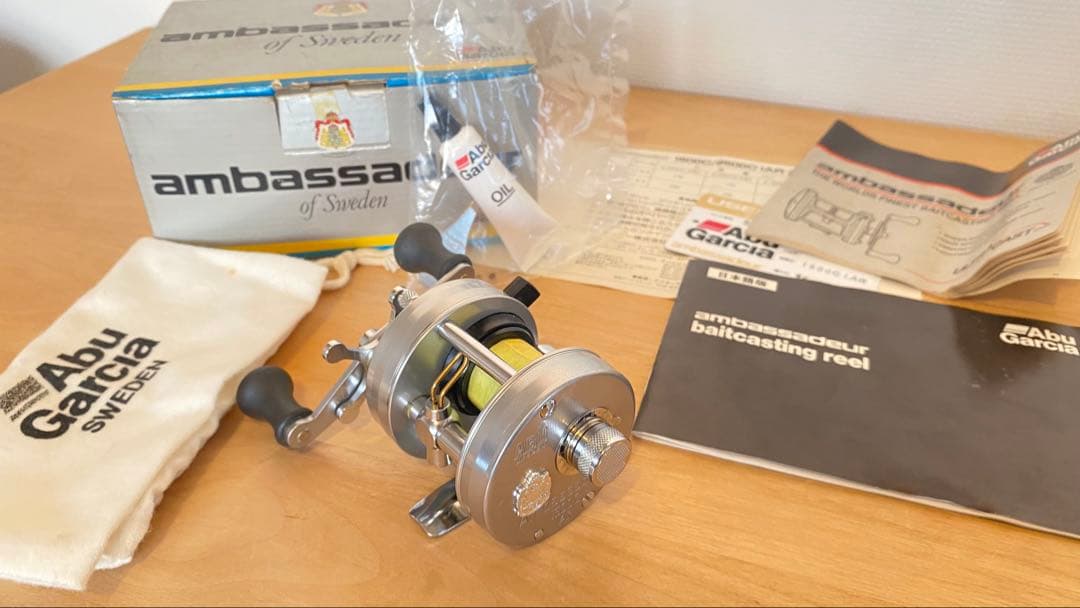 アブガルシア アブ ABU アンバサダー 1500C IAR 美品　箱、取説付き