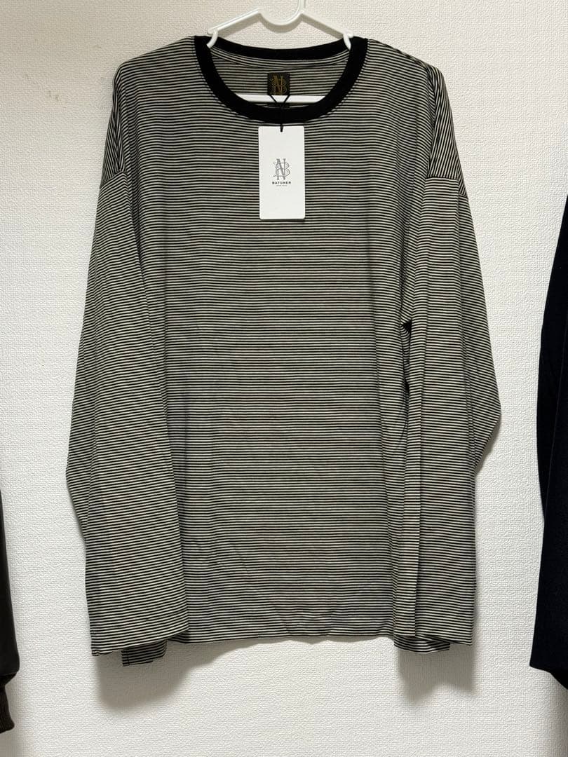 【新品未使用】BATONER 24AW ウールロングスリーブTシャツ