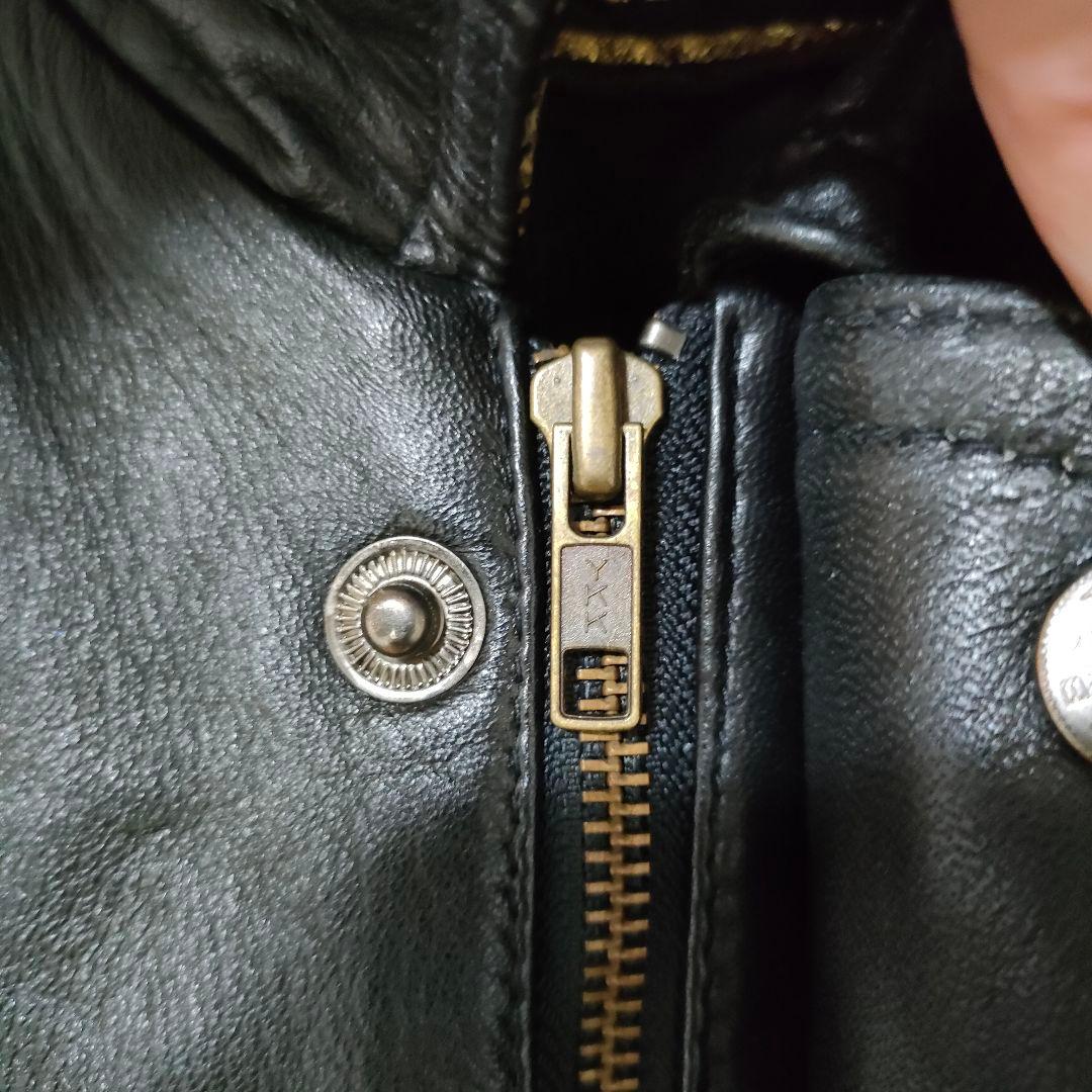 レザージャケット ボンバージャケット フライトジャケット 本革 スペイン製 L