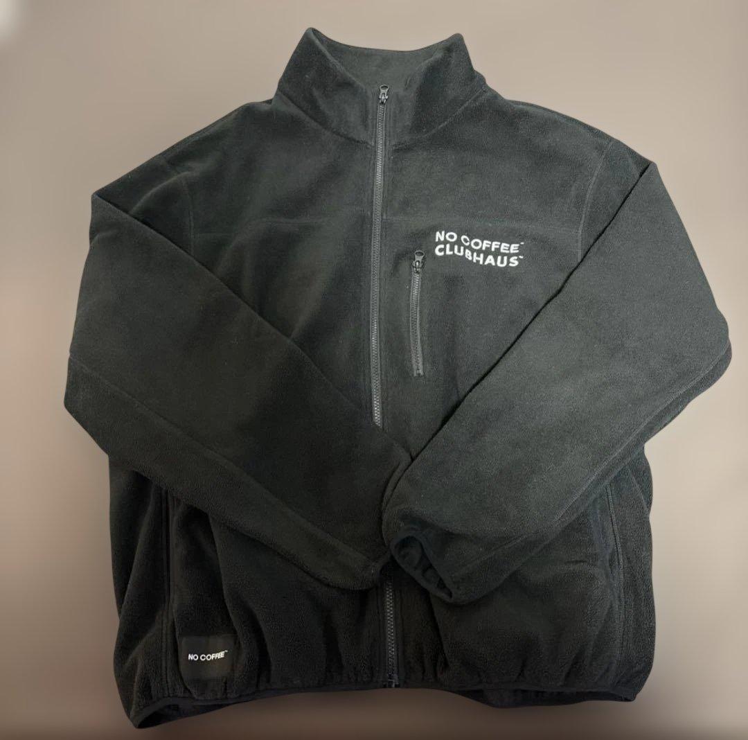 NO COFFEE clubhausフリースジャケット XL