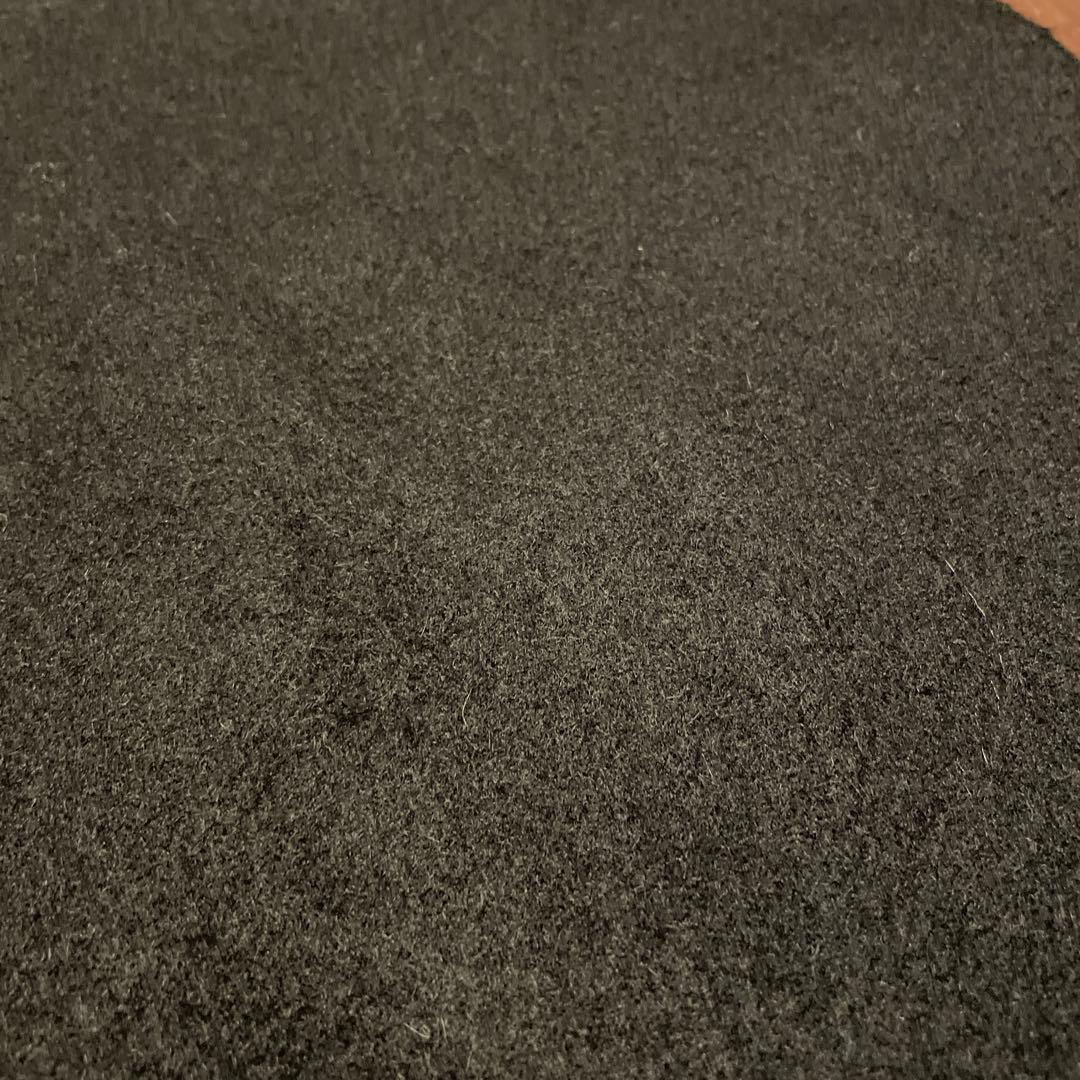 HERMES 100%カシミヤ マフラー 黒