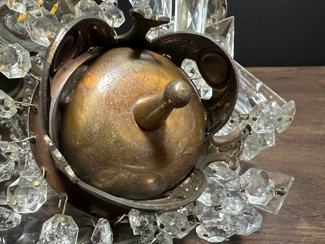 フランス製　アンティーク　エンパイヤシャンデリア