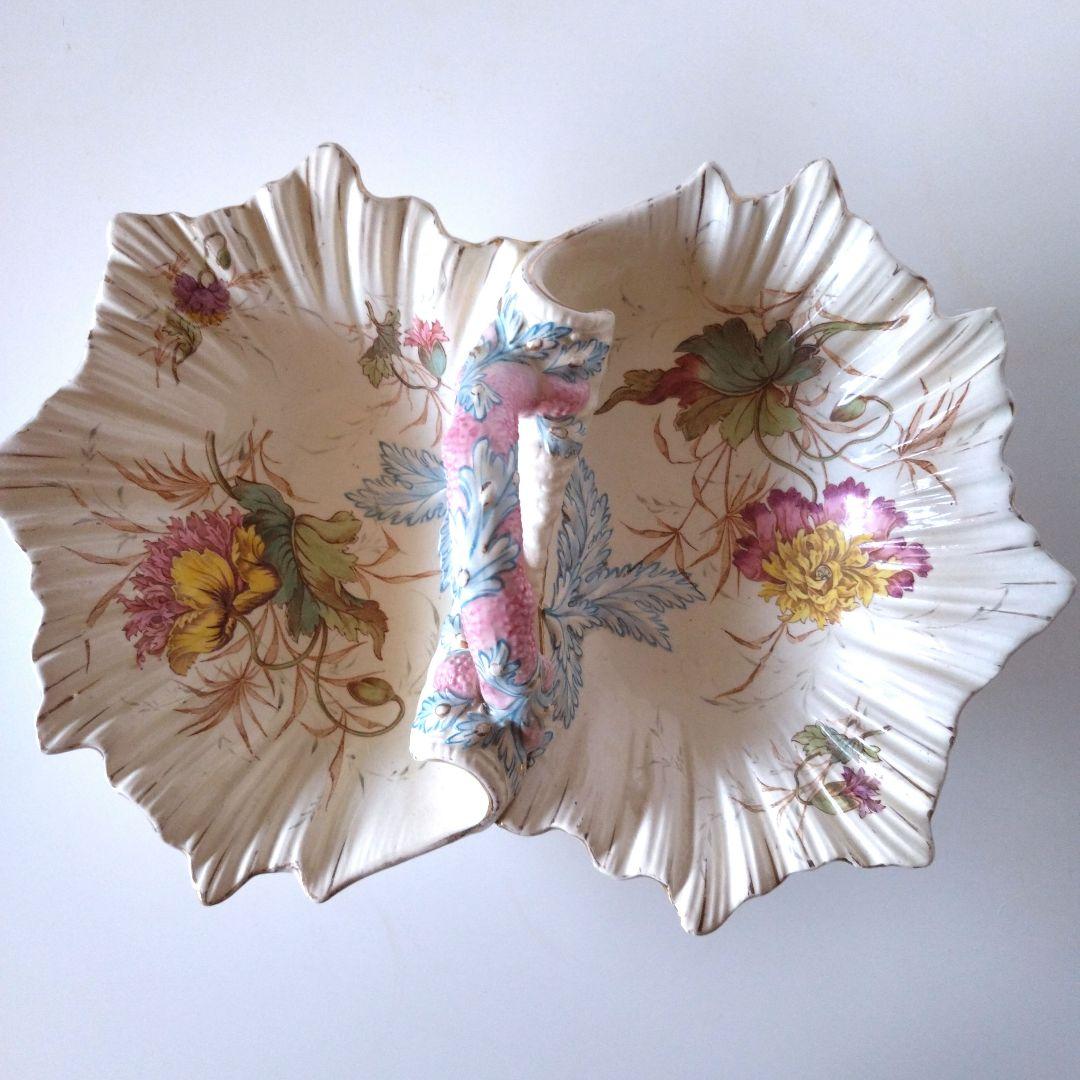 【最終価格】リュネビル　Luneville　フランスアンティーク　プレート