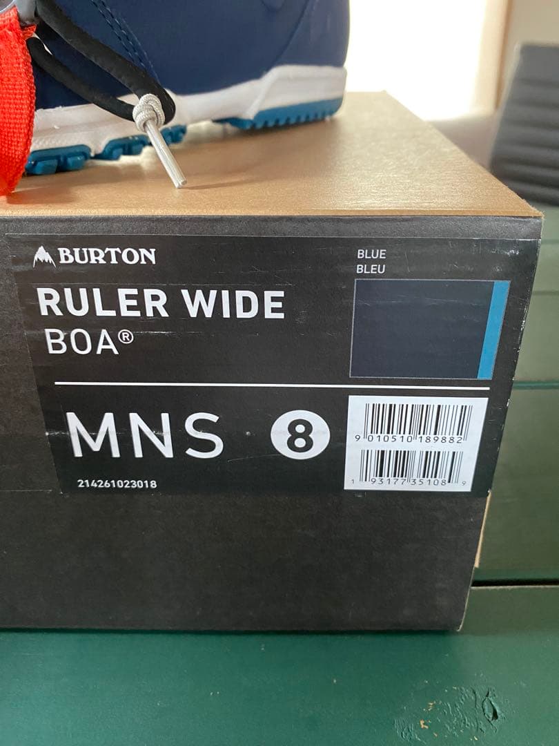 Burton Ruler Wide BOA ブーツ 8 (US)