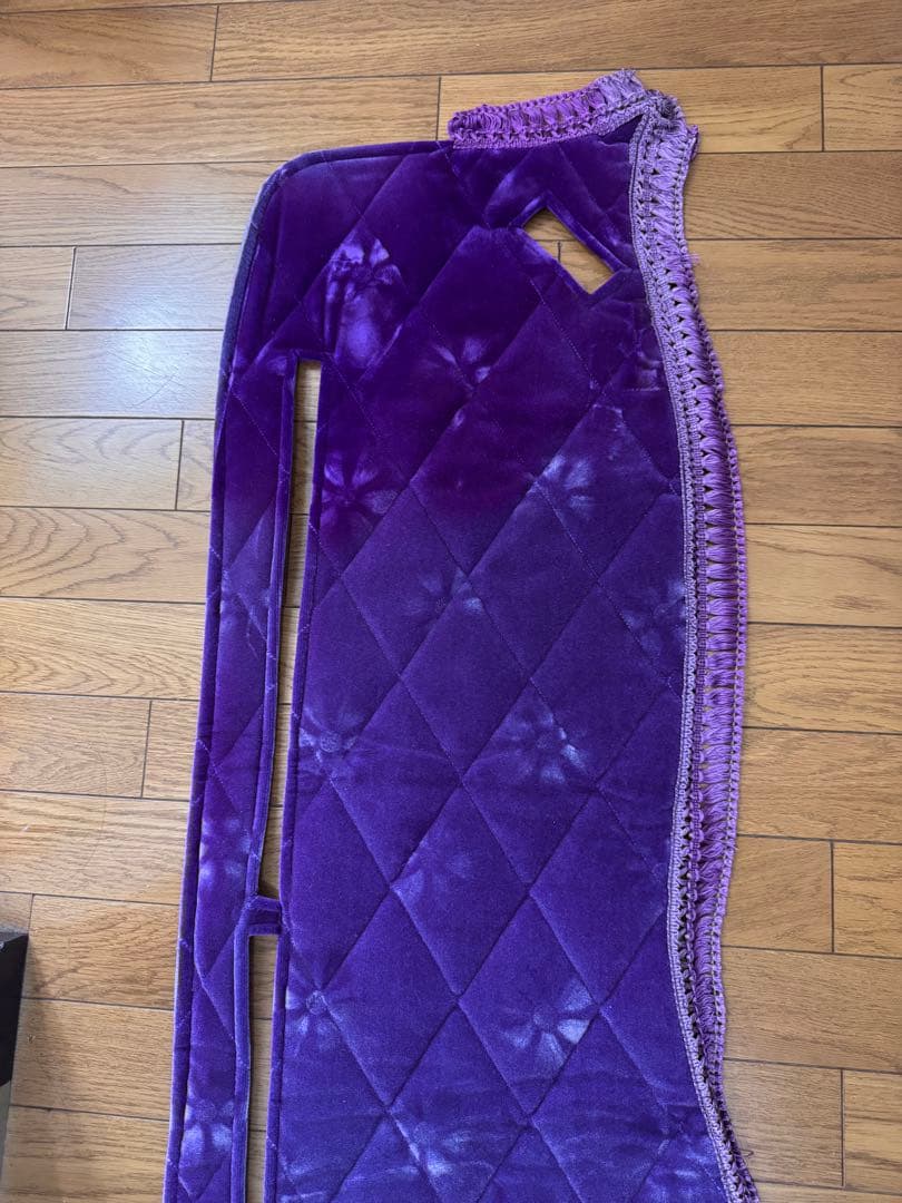 07スーパーグレート用ダッシュマットセンサー有り金華山コスモス紫　綿入りキルト付