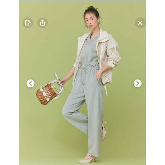 AURALEE for RonHerman オールインワン Fサイズ アイボリー