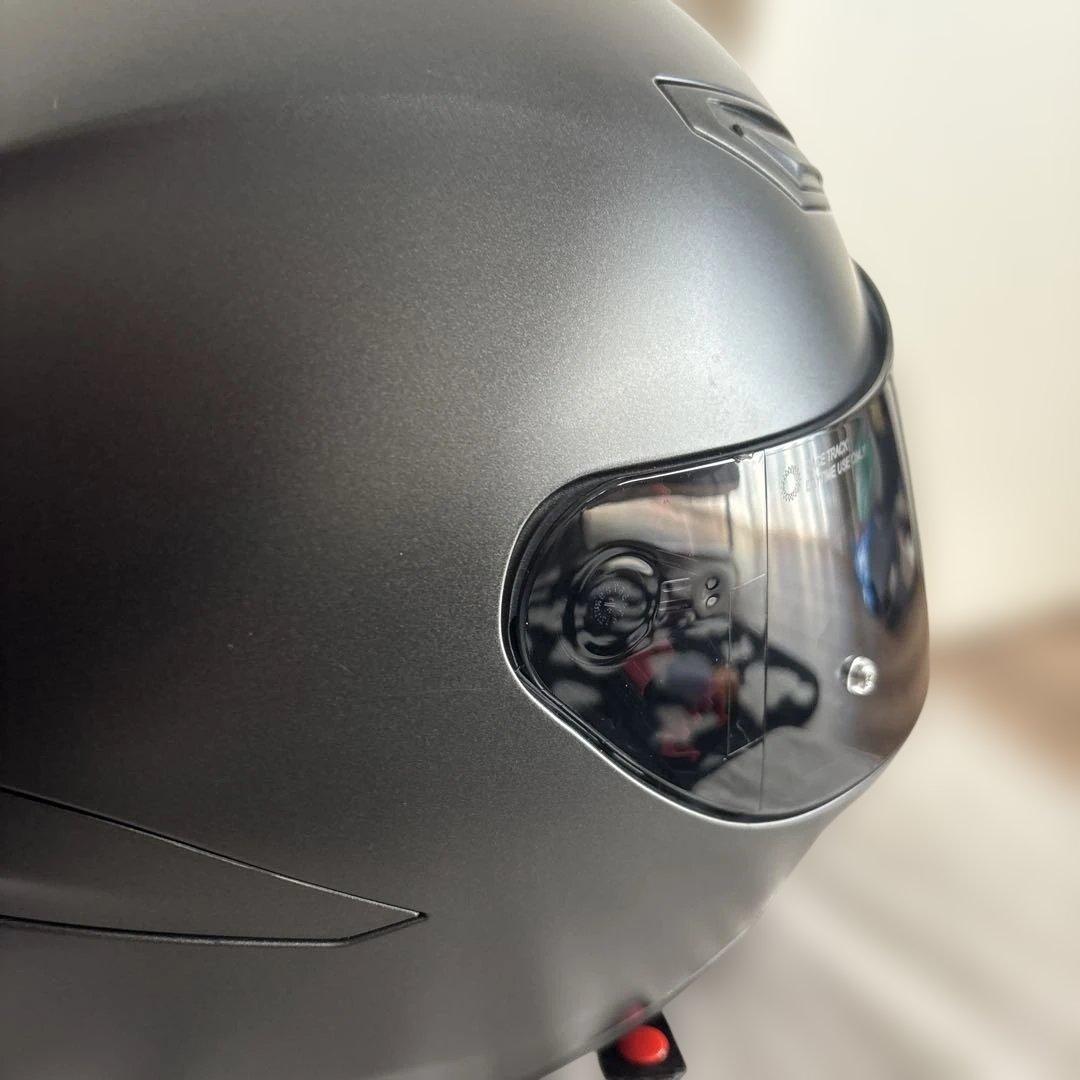 AGV フルフェイスヘルメット マットブラック　スモークシールド　バイク　再出品